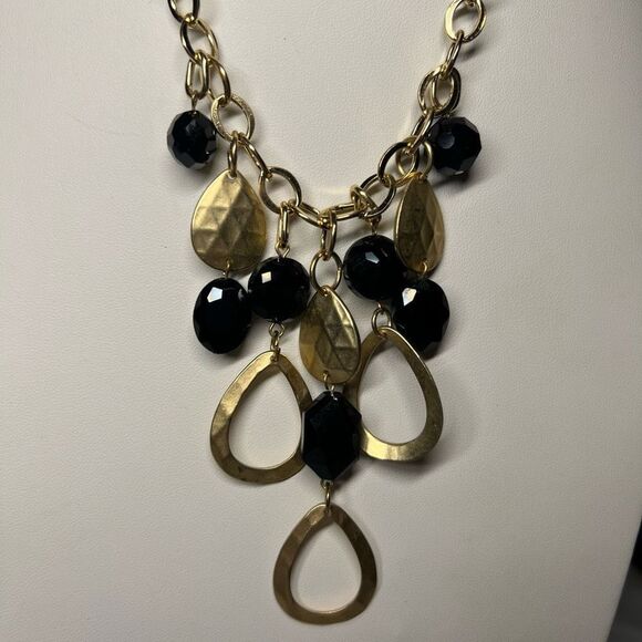 Premier Designs Modernist Abstract Statement Necklace and Earring Set - Picture 12 of 12